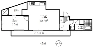 サンコーラフィーネ三宮【9階】の間取り
