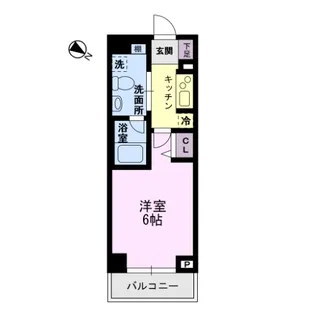 ヴェルト府中【3階】の間取り