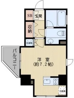 アクロス文京【5階】の間取り