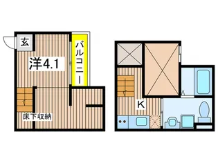 Avance【2階】の間取り