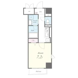 KSコート【8階】の間取り