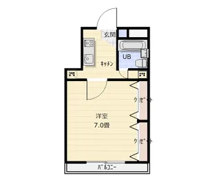 ロイヤルハイツ【1階】の間取り