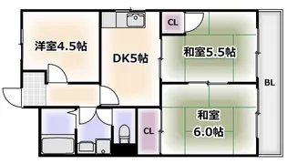 メゾンマツダ【2階】の間取り
