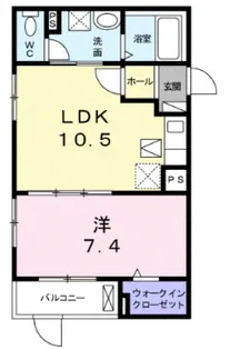大阪府茨木市蔵垣内3【アパート】の間取り