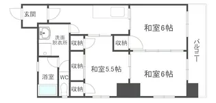 グラシアス砂津【8階】の間取り