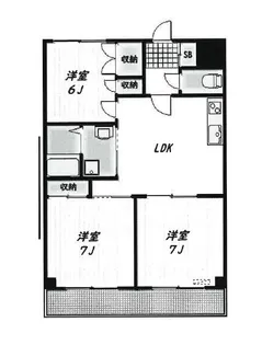 Flat I(フラットアイ)【1階】の間取り