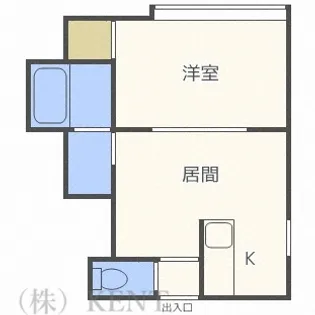 リア・クリスタル【3階】の間取り