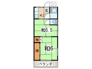 メゾン森の間取り