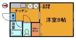 ポートニックハイツ【1階】の間取り