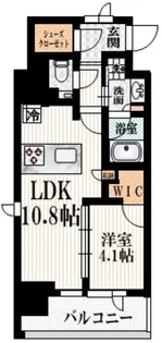 アトラスリベルタ新中野【3階】の間取り