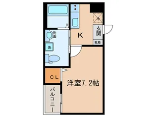 ピエール・ポルテ【2階】の間取り