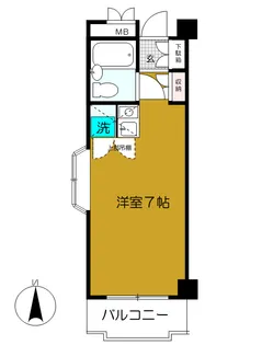 福澤ビル【4階】の間取り
