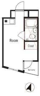 クラウディスプーン【4階】の間取り