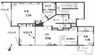 第2さくらコーポ【2階】の間取り