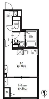 GRANPASEO 北新宿の間取り