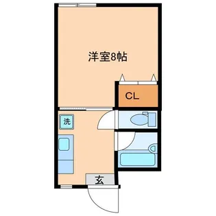 MKハイツ【1階】の間取り