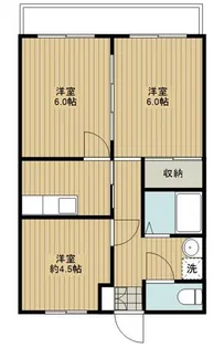 メゾン北浜【2階】の間取り