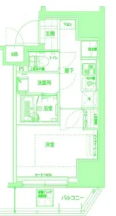 ハーモニーレジデンス横浜大通り公園【10階】の間取り