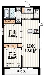 グレイスメゾン久我山【1階】の間取り