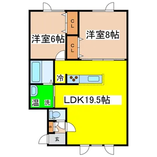 インペリアルSEIYA(セイヤ)【1階】の間取り