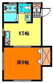 シティパレスV【1階】の間取り