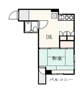 すいーとぴあ本郷【5階】の間取り