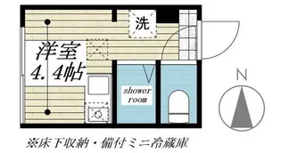 グラード氷川台II【1階】の間取り