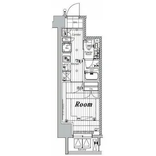メイクスデザイン芝公園【6階】の間取り
