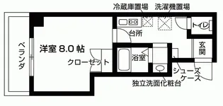 マホガニーコート【6階】の間取り