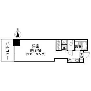 花園パークマンション【4階】の間取り