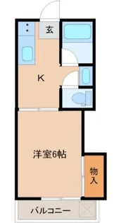 井上ハイツ【2階】の間取り