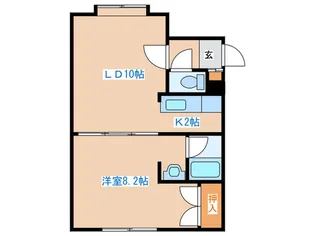 リゴンア-ムス【2階】の間取り