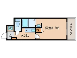 サンクリエート草津【6階】の間取り
