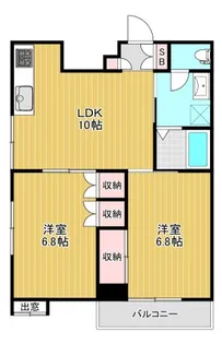 中延KIビル【3階】の間取り
