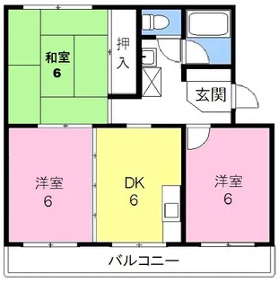 ビクトリーマンション【1階】の間取り