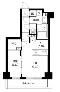 ザ レジデンス三ノ輪II【2階】の間取り