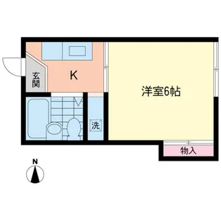 ハイムユニバース【2階】の間取り