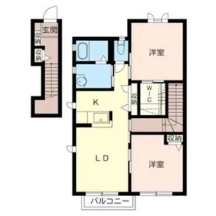 ブランシェ・パーク A【2階】の間取り