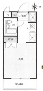 ウィンベルソロ五反野第2【1階】の間取り