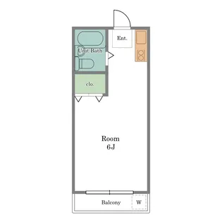 サンライズ近藤【3階】の間取り