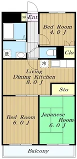 メゾンベール(青葉区奈良1丁目)【1階】の間取り