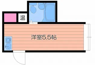 ジオナ野江【2階】の間取り