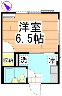 シティハイム黒砂台【1階】の間取り