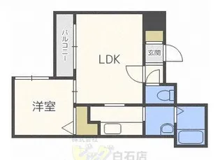 トロワメゾン【7階】の間取り