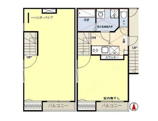 アベーテ仙台【1階】の間取り