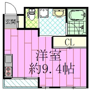 ステージ蓮【1階】の間取り