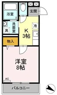 サンマリーノ【2階】の間取り