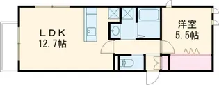 ベルレジデンス【2階】の間取り