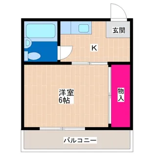プレアール平野東【4階】の間取り