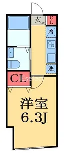 VAU house 蘇我【1階】の間取り